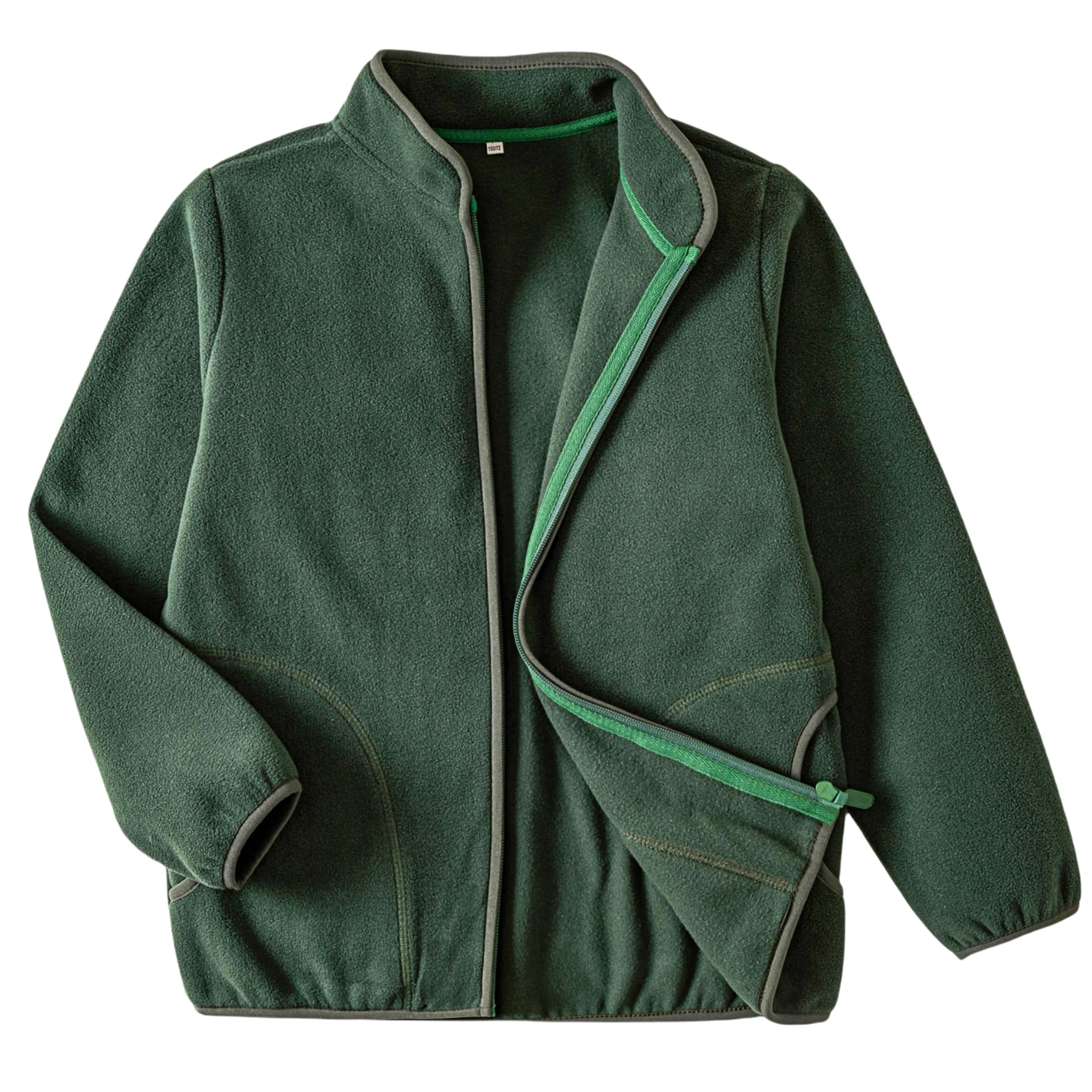 Toddler Boys Girls Fleece Jacket Lightweight Fall Spring 2-12 Years | Soft Anti-Pilling Fleece, Lightweight Fit, Easy Zip-Up, Hand-Warm Pockets, Windproof Stand-Up Collar, Wear Alone or as Layer