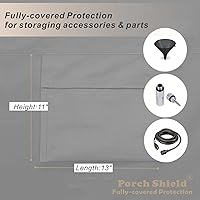 Vista 6 de Porch Shield Cubierta impermeable para generador – Cubierta resistente para generador portátil de 5000 a 10000 vatios