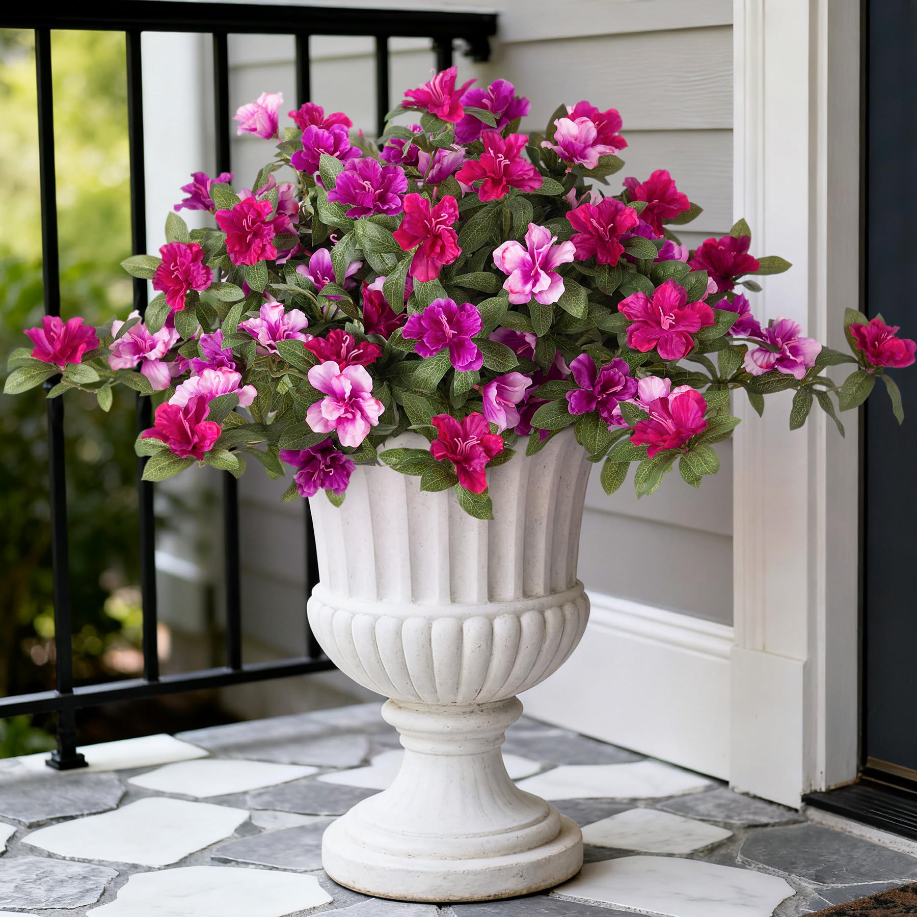 Ammyoo Artificial Fake Azalea Flowers
