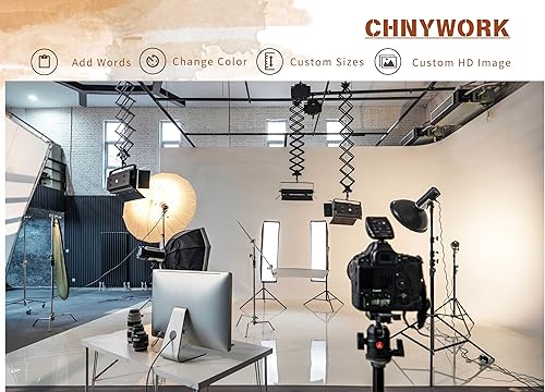 Miniatura 6 de Telón de fondo retro para gasolinera de 7 x 5 pies, estación de servicio de Wally, bombas de gas, bandera de Estados Unidos, flor, autopista, tienda