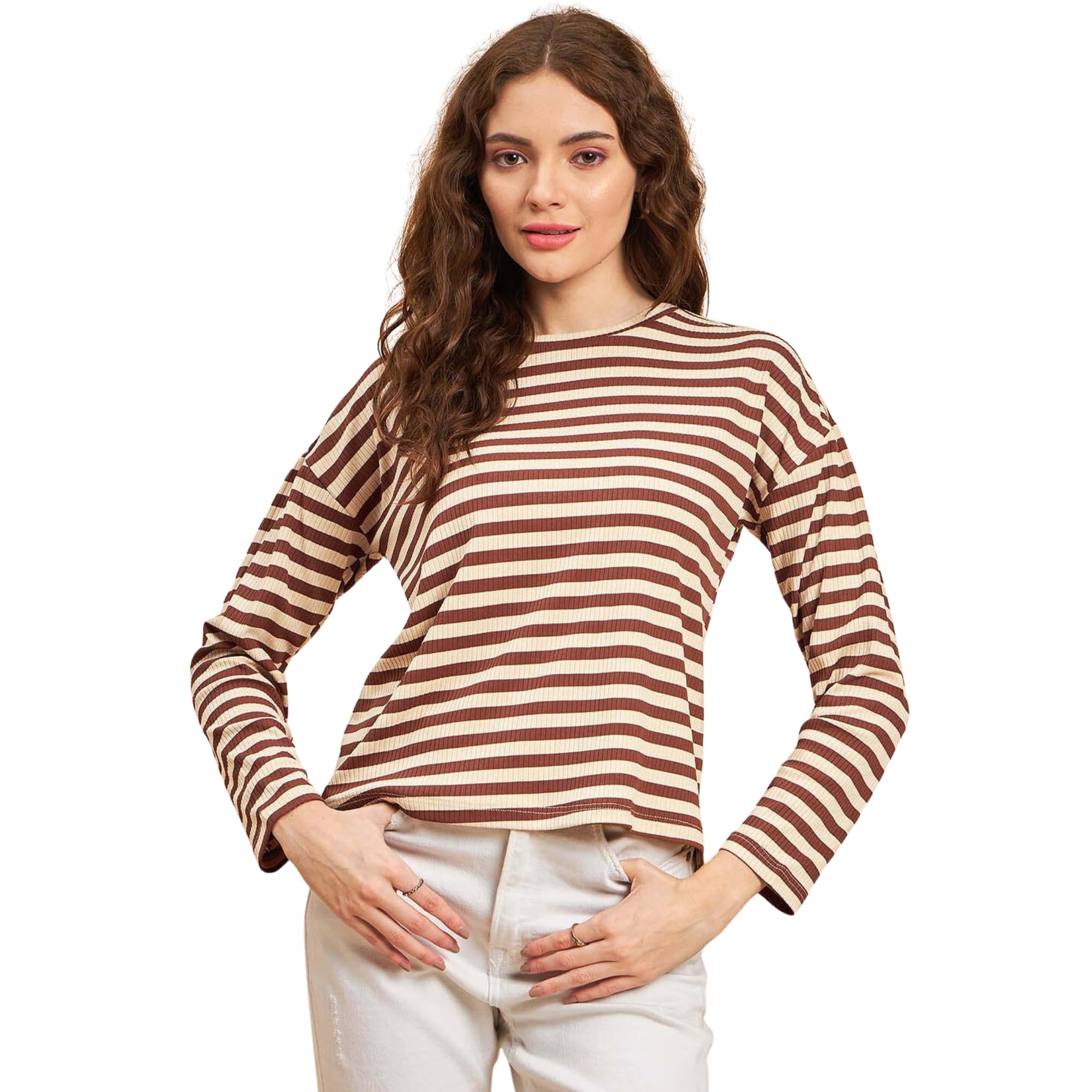 Full Sleeve Striped Women Sweatshirt | MS-SWS-1134-picture-18