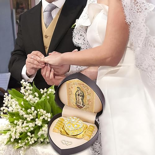 Miniatura 7 de Arras De Boda Catolica Virgen De Guadalupe Regalos, Arras Para Boda Católica,Arras De Matrimonio,Arras para monedas de boda católicas,Ceremonia de