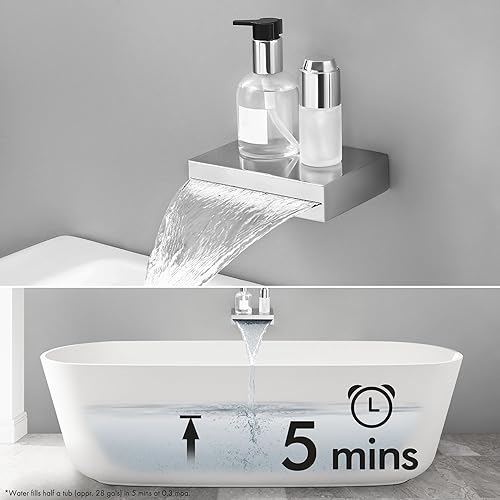 Miniatura 4 de KES XB6305S12-CH - Juego de grifo de ducha, sistema de ducha, grifo de bañera y ducha, cabezal de ducha de 12 pulgadas con boquilla de mano y