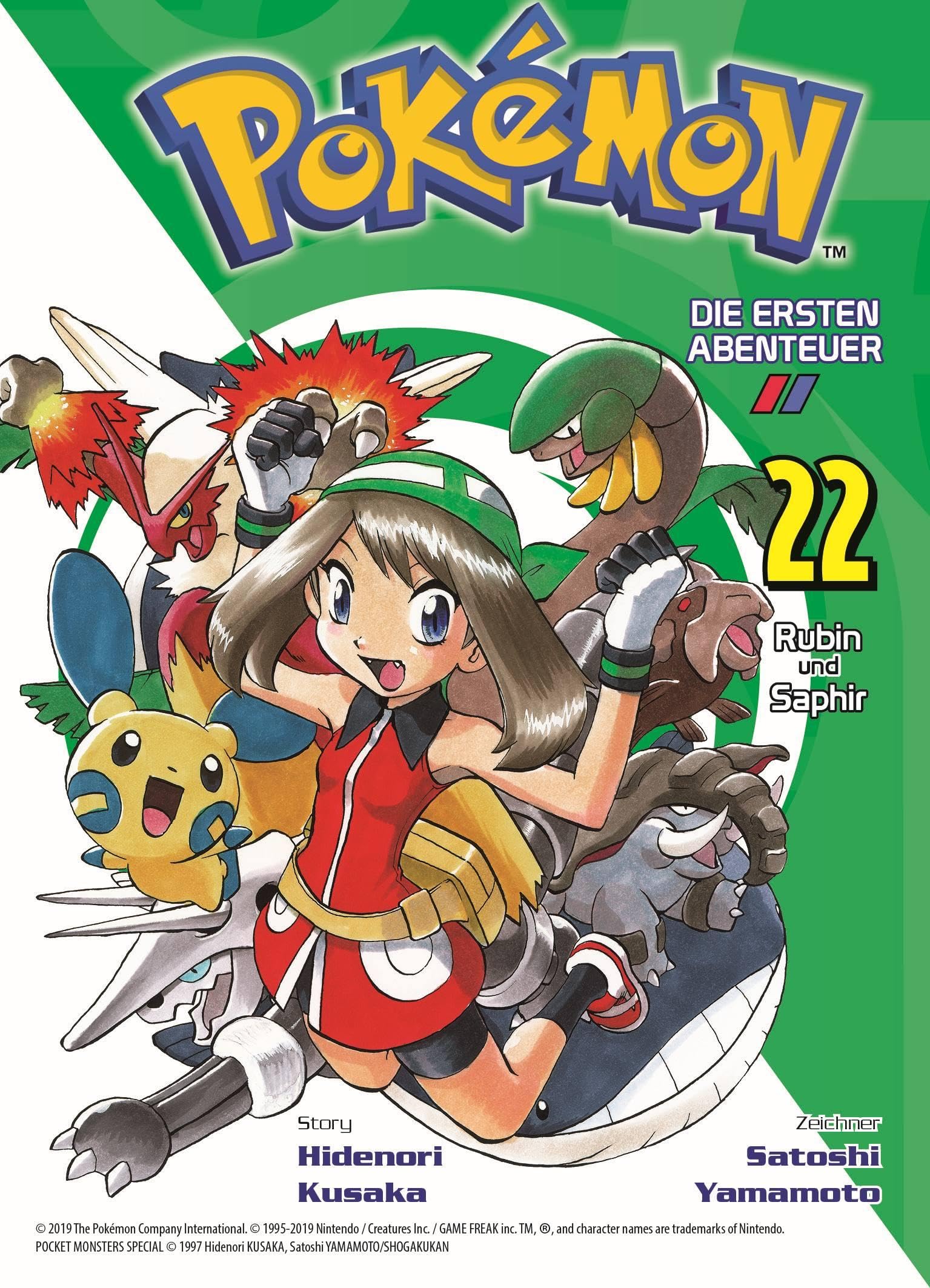 Pokémon - Die ersten Abenteuer: Bd. 22: Rubin und Saphir