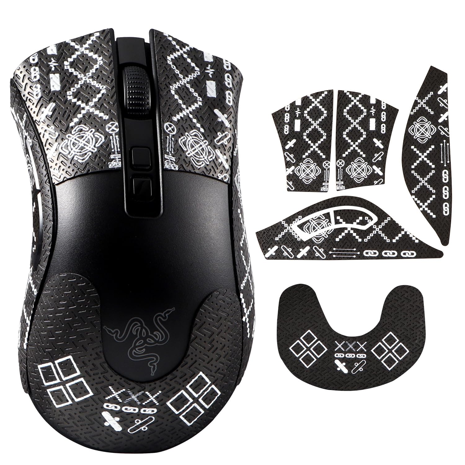 Amazon.com: immoenuc Mouse Grip Tape Sticker for Razer Deathadder