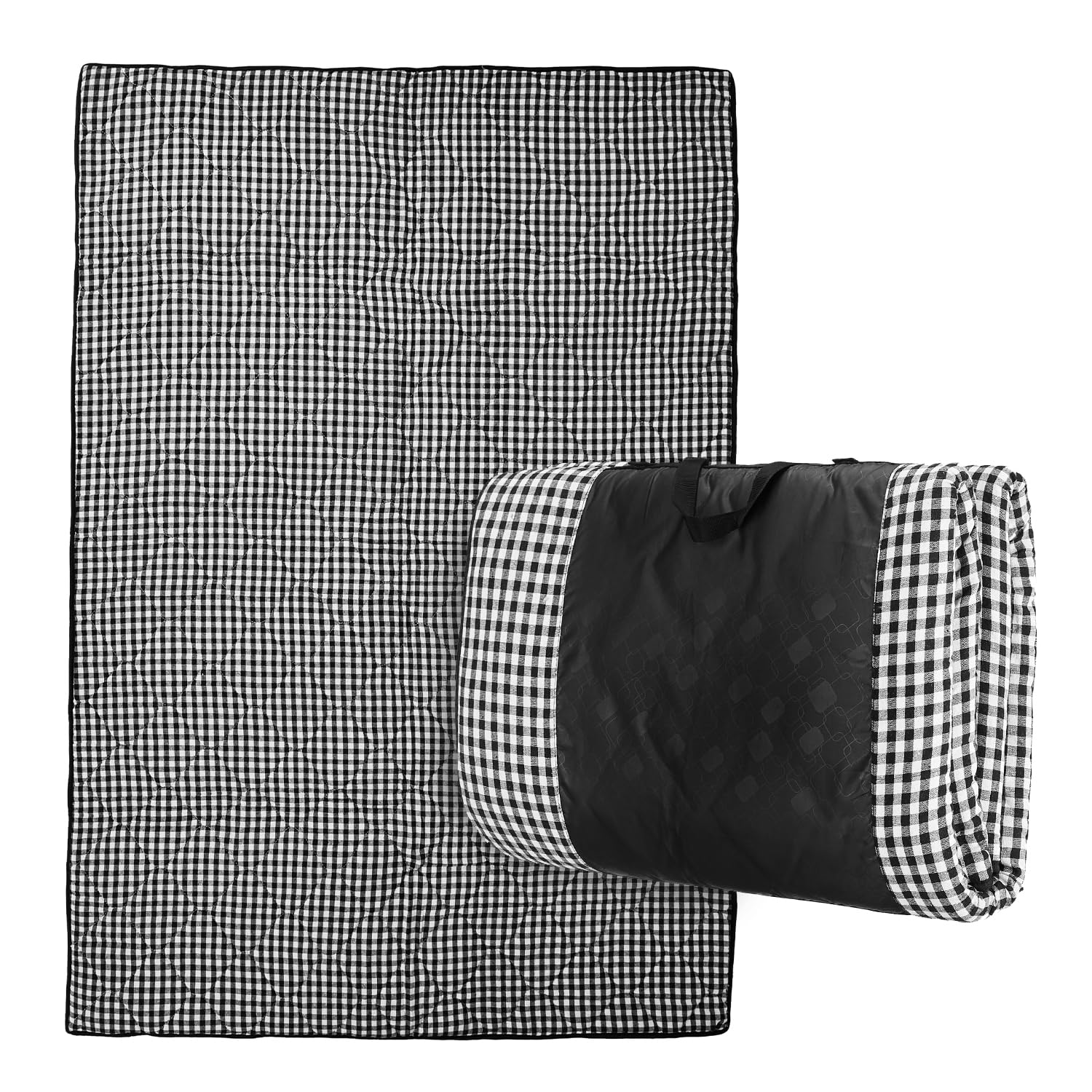 Amazon Brand - Symactive 4x6 Ft Foldable Mattress | 10 MM Thickness | 100% Polyester | Lightweight & Portable | for Floor, Travel, Outdoor, Camping | Single| Black-image-7