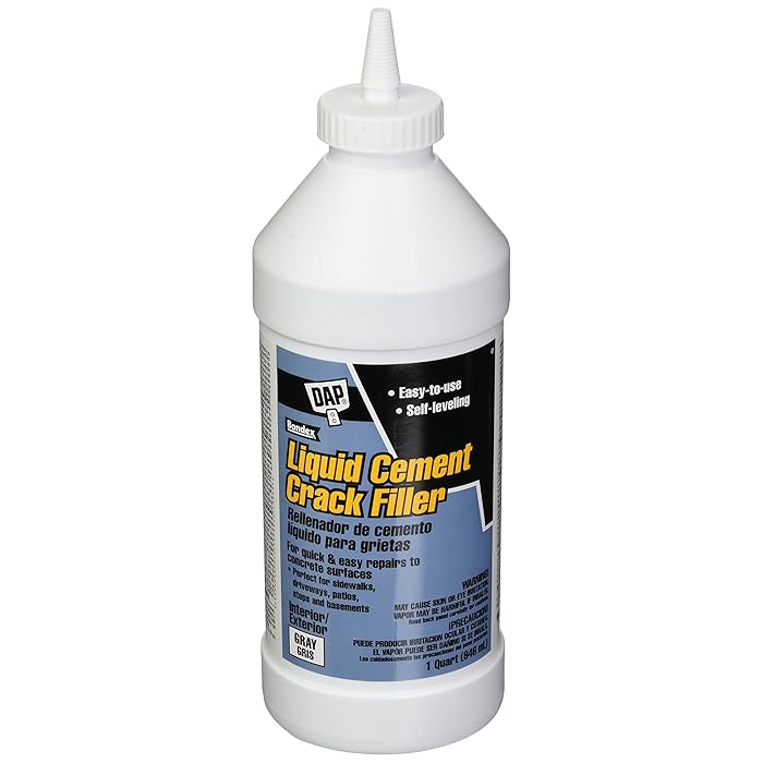 Buy DAP 37584 Liquid Cement Crack Filler, 1 quart, Gray Damtite 04072