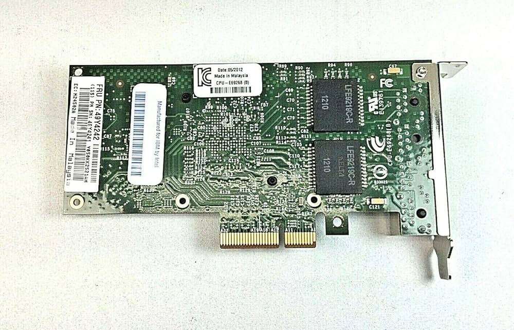 IBM 49Y4242 Intel イーサネット クアッドポートアダプター Amazon | IBM 49Y4242 Intel ETHERNET クアッドポートアダプター