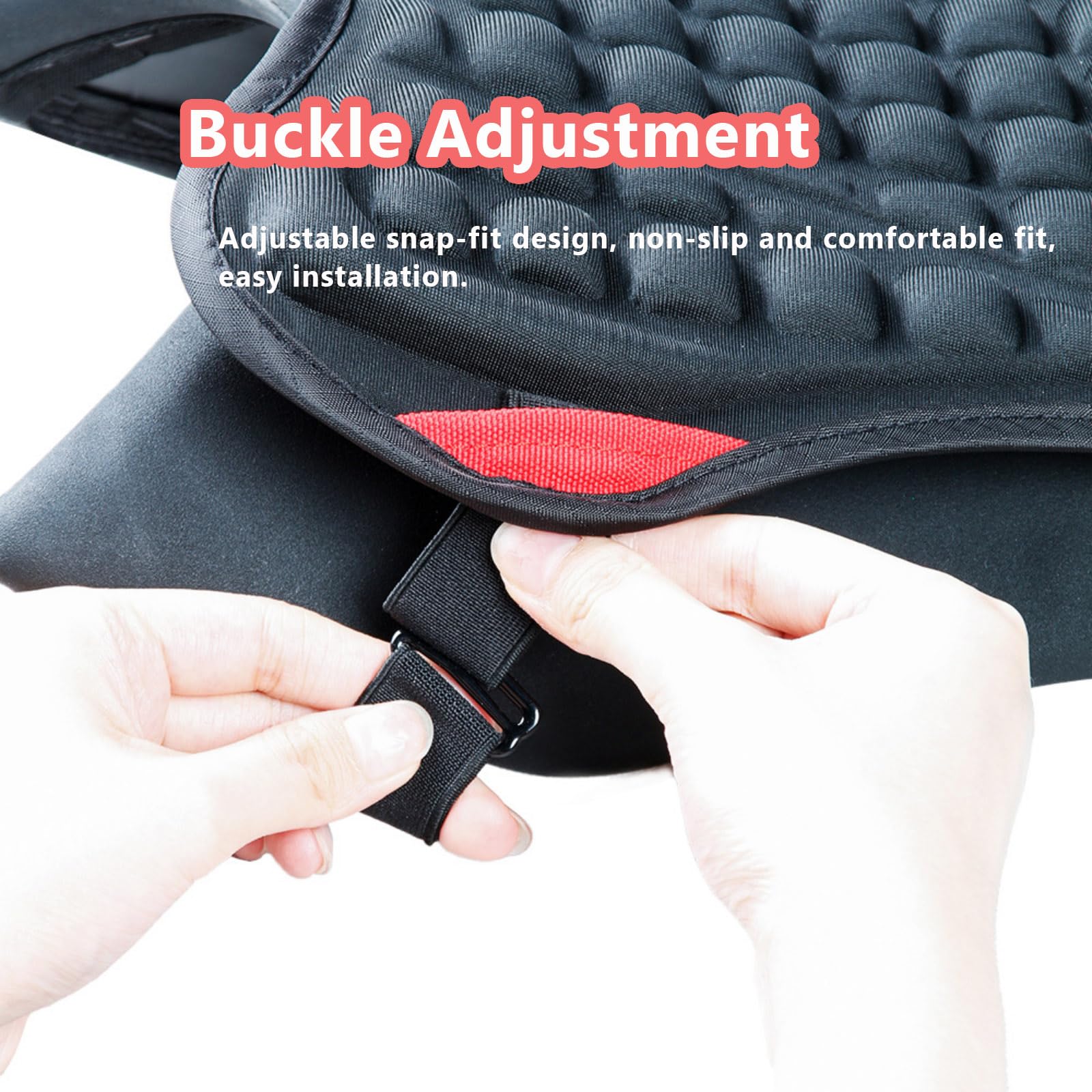 Cuscino Sella per Moto per Honda CB750 CB 750 Hornet, Comfortabile, Imbottitura, Antiscivolo, Traspirante e Decompressivo, Protezione Ideale per Lunghe Guide,Back Seat