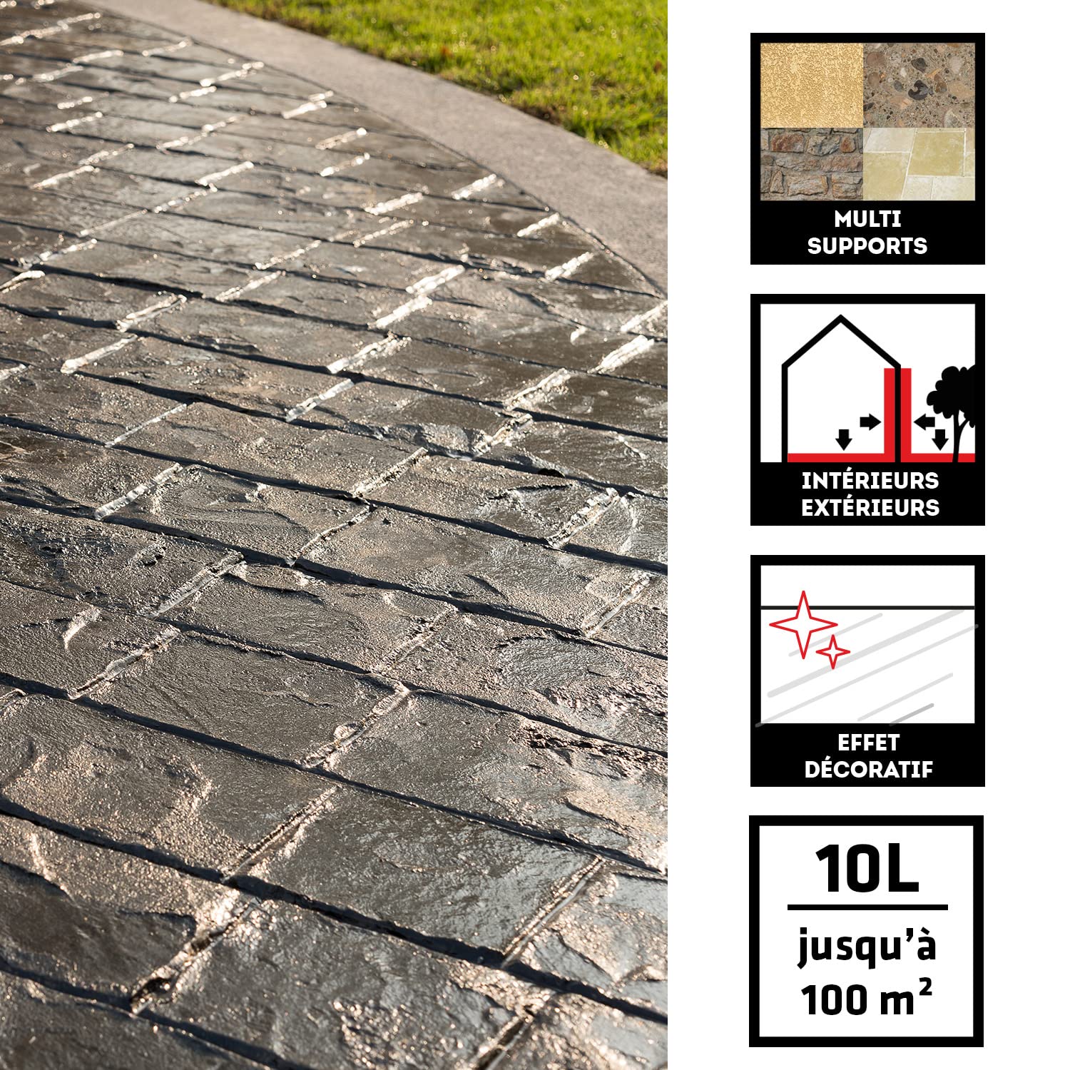 PAREXLANKO 240 Lanko Resist Wet Look Repelente de Agua para Superficies - 10L - L24010
