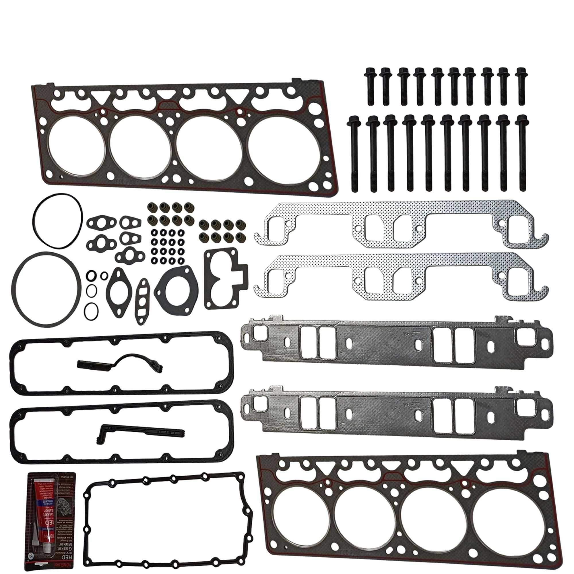 Partsflow Head Gasket Bolts Set HS9898PT-2, ES71038-1