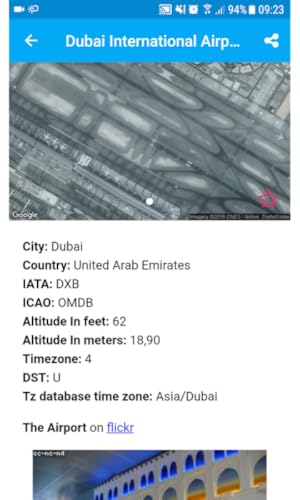 World Transports database map