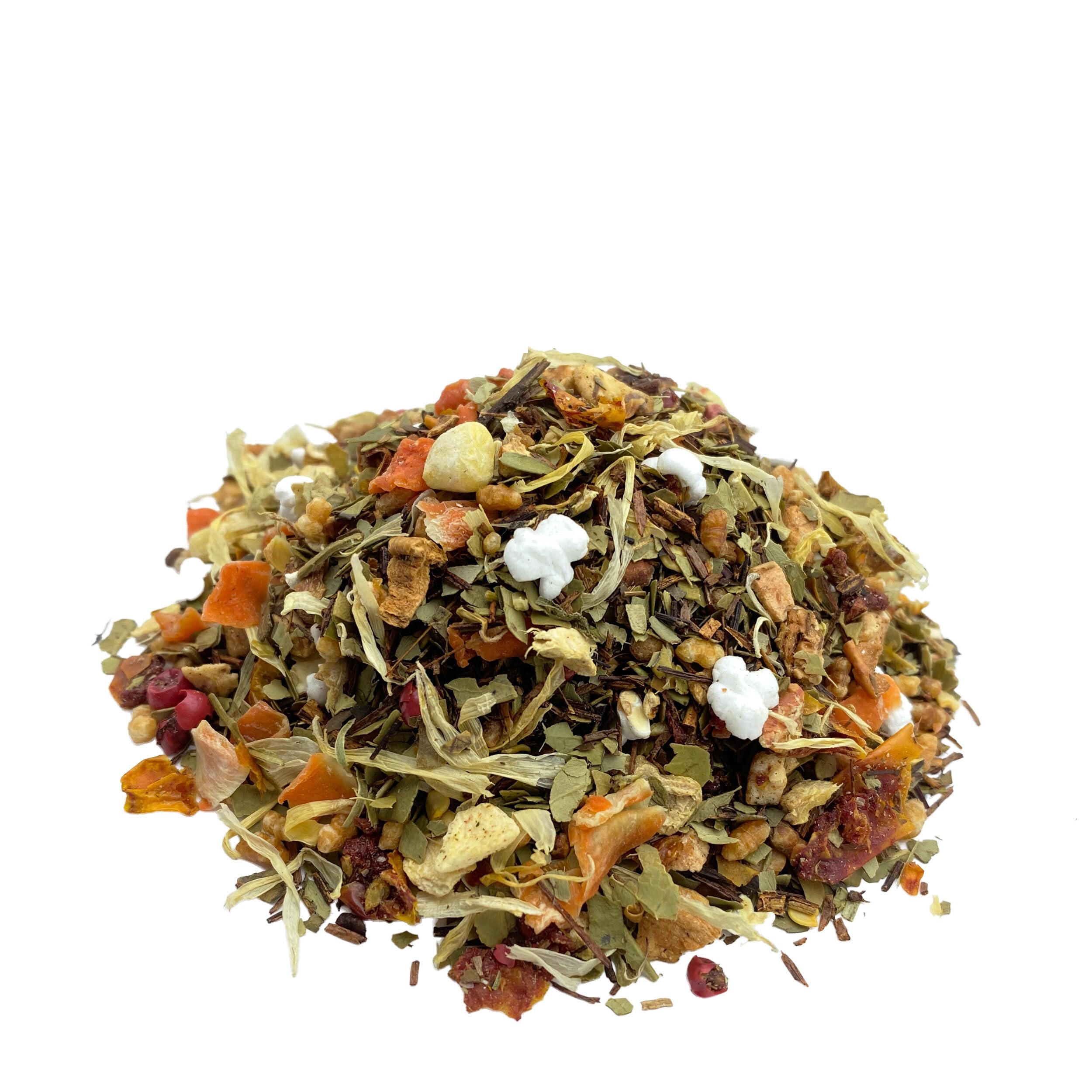 Kräutertee Heißer Mexicaner mit Mate-Geschmack, würzig, rauchig, scharf, frisch abgefüllt
