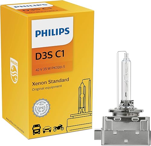 Luz de faro Philips D3R estándar xenón HID 1paquete D3S