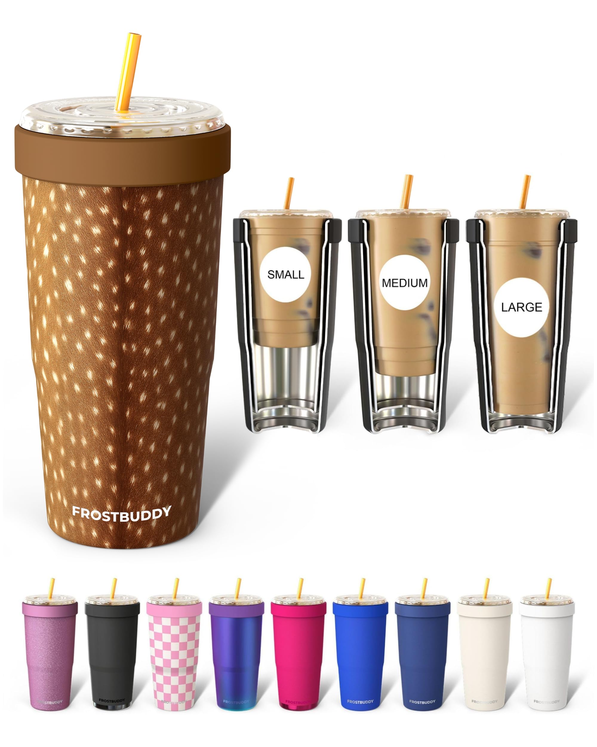 Frost Buddy Togo Buddy 30oz Tumbler - Insulated Stainless Steel (Fawn) — image 1