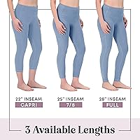 Vista 40 de Rocky Leggings de yoga de cintura alta, para entrenamiento, correr, ropa deportiva con control de abdomen para mujer, pantalones capri y de longitud