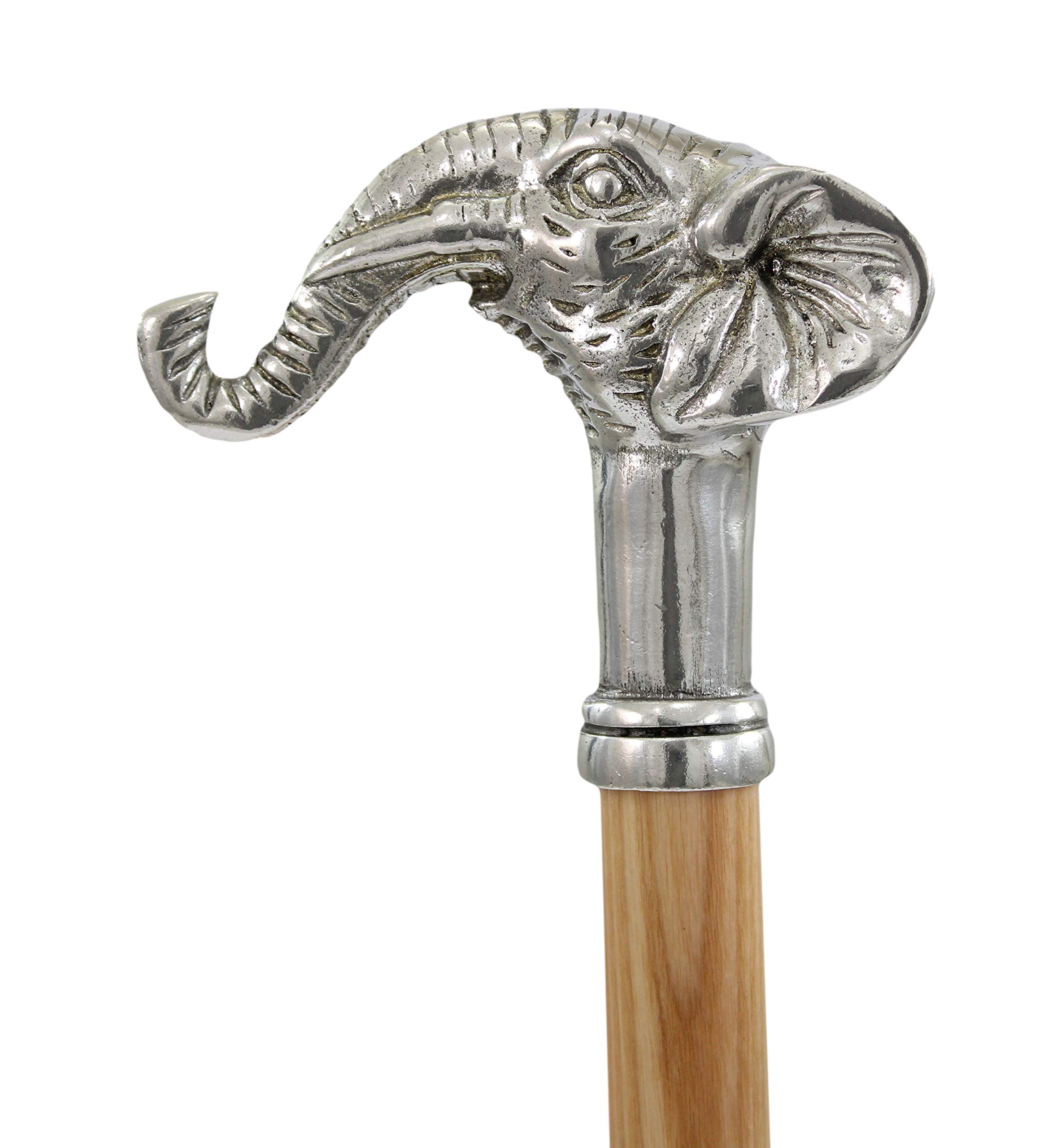 CAVAGNINI, Bastones de diseño para Caminar, Elefante. Bastón Personalizable, Hecho a Mano en Italia