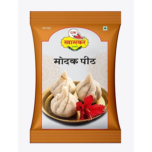 Khamkar Modak Flour - Soft & Festive Cooking - 400g x2