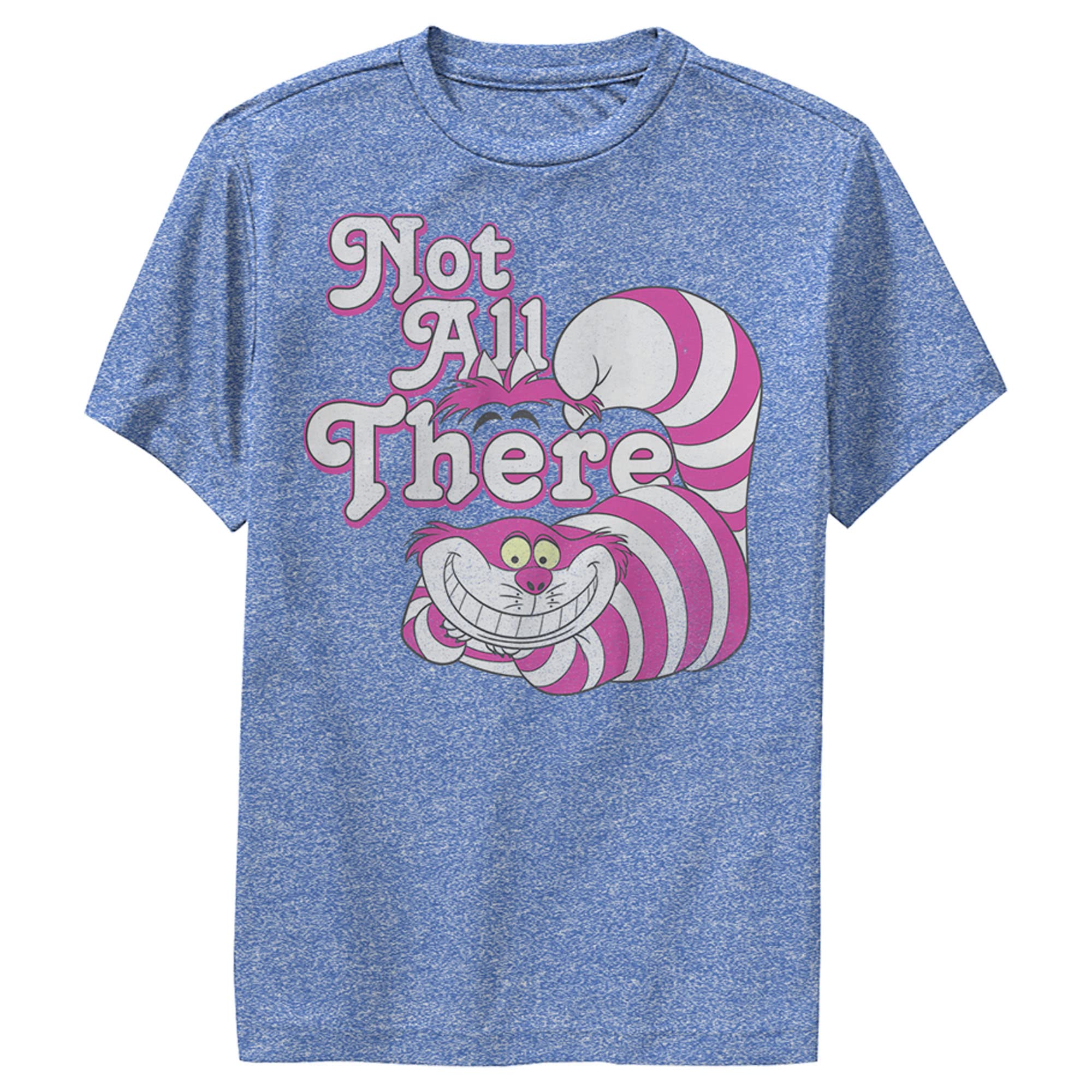 T-shirt Disney Alice chat du Cheshire bleu chiné grande taille garçon