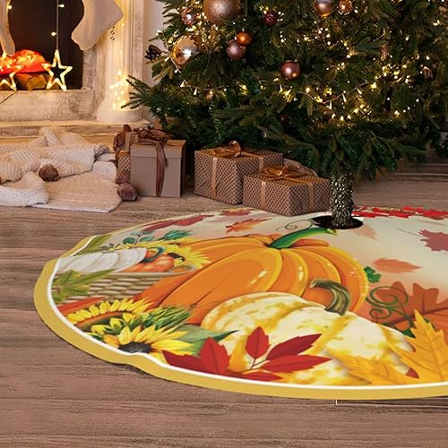 Vista 55 de Falda de árbol de gnomo de Papá Noel de 36 pulgadas para Feliz Navidad, Halloween, vacaciones, Año Nuevo, Navidad, fiesta, árbol, decoración, Gnomo