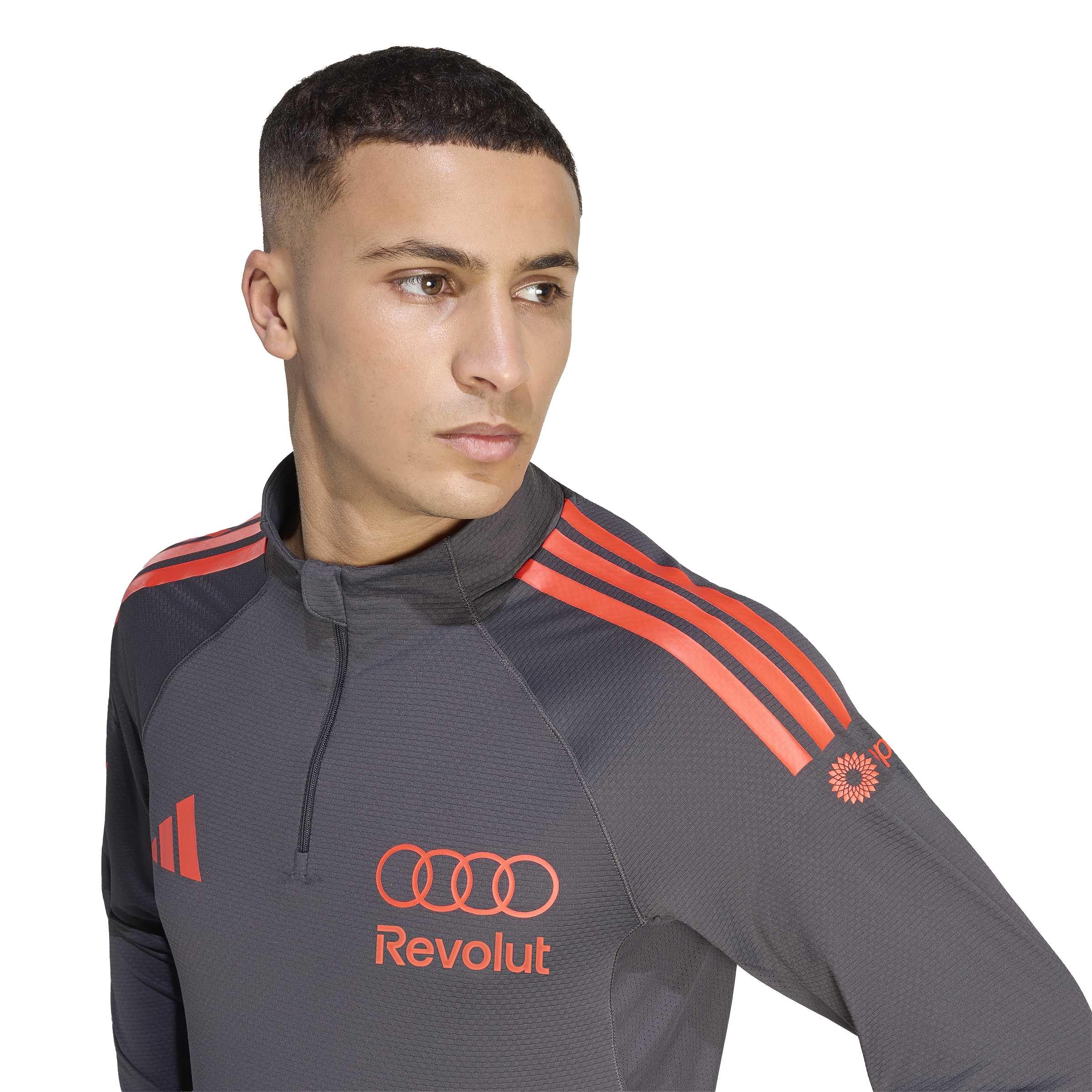 adidas Men's Audi REVOLUT F1 Team Mechanics 1/4 Zip