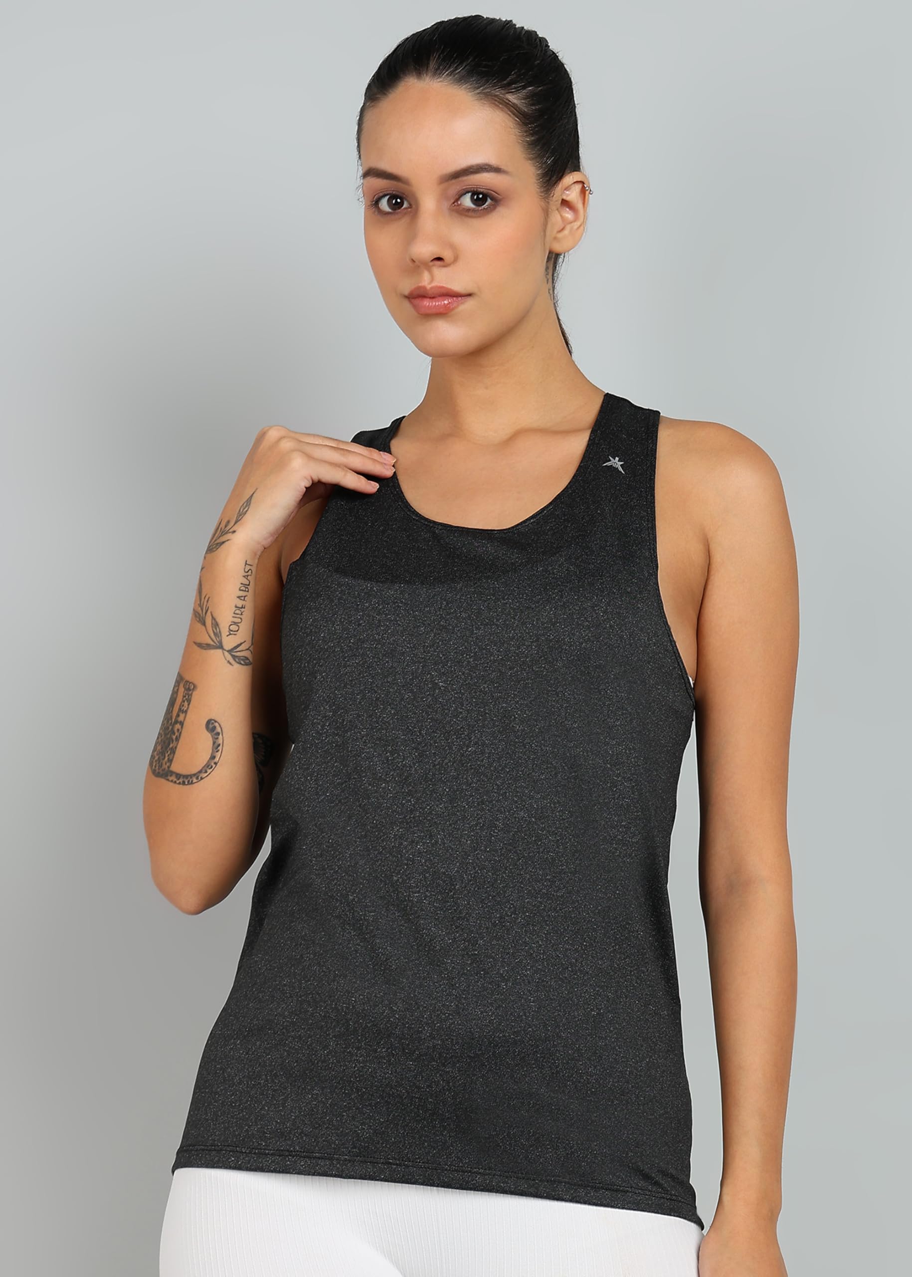 kobo Tank Top for Women Gym Wear Training, Workout, Sleeveless Vest (Imported)-picture-32