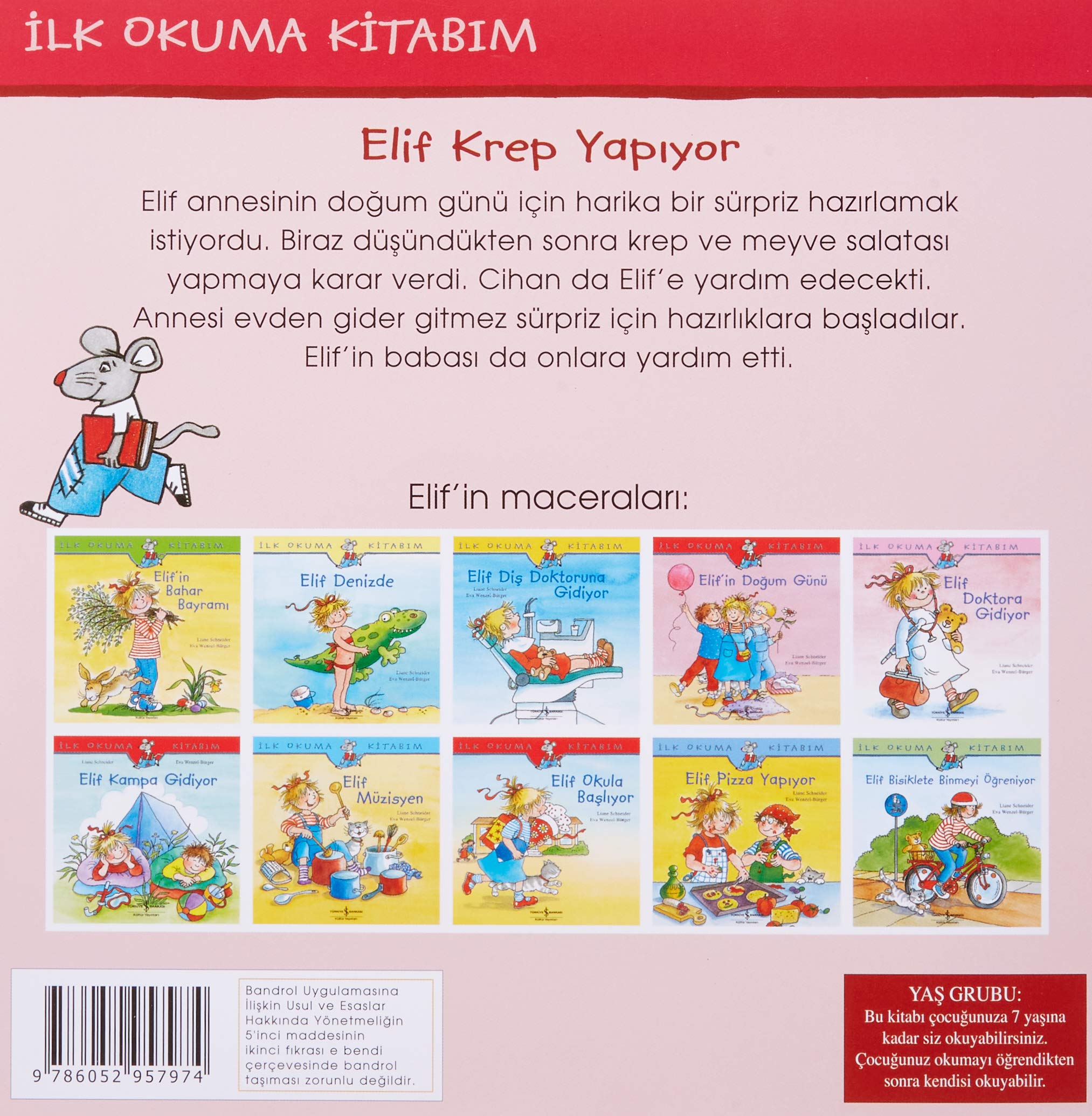 Elif Krep Yapıyor: İlk Okuma Kitabım