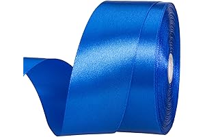 YASEO Royal Blue Satin Ribbon: Enhance Your Creations with Elegance