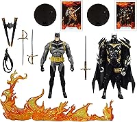 Vista 9 de DC Multiverse Batman vs Azrael (Batman Armor) 7" Action Figure Multipack with Accessories