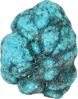 Amazon | EGL認定 天然ブルーターコイズ 美しい宝石 ラフ146.50