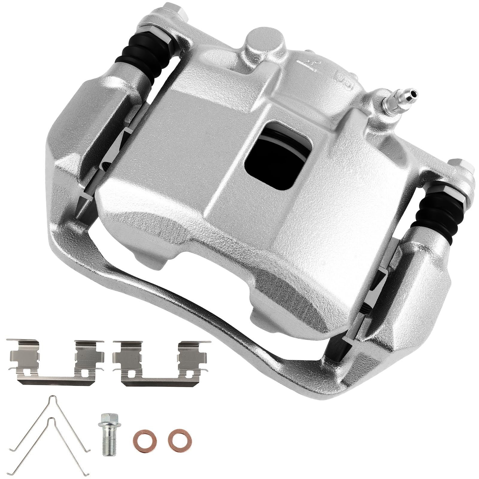 cciyu Front Left Disc Brake Caliper Assembly with Bracket 19B6038