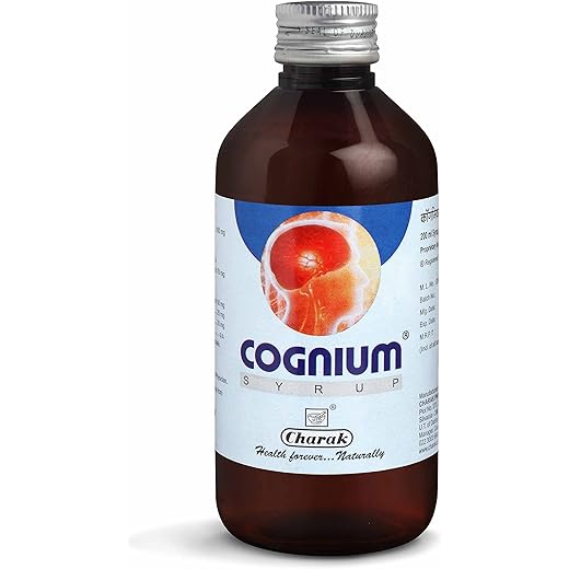 Charak Cognium Brain Boost Syrup - 200ml x 2 Pack 200 ml