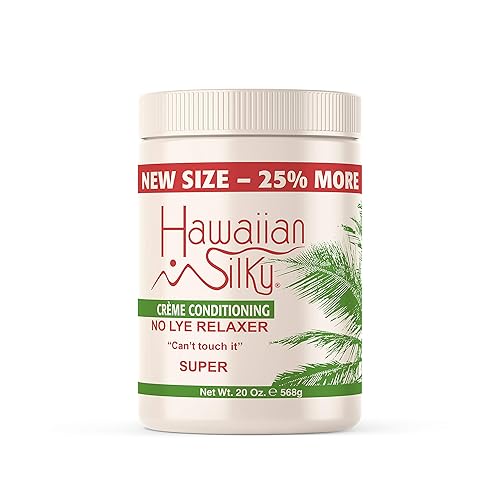 Miniatura 6 de Hawaiian Silky Sin lejía relajante, suave, beige, 20 onzas