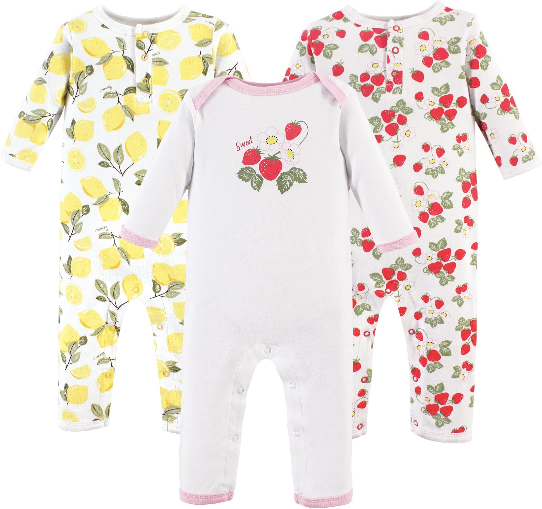 Hudson Baby baby-girls Cotton Coveralls