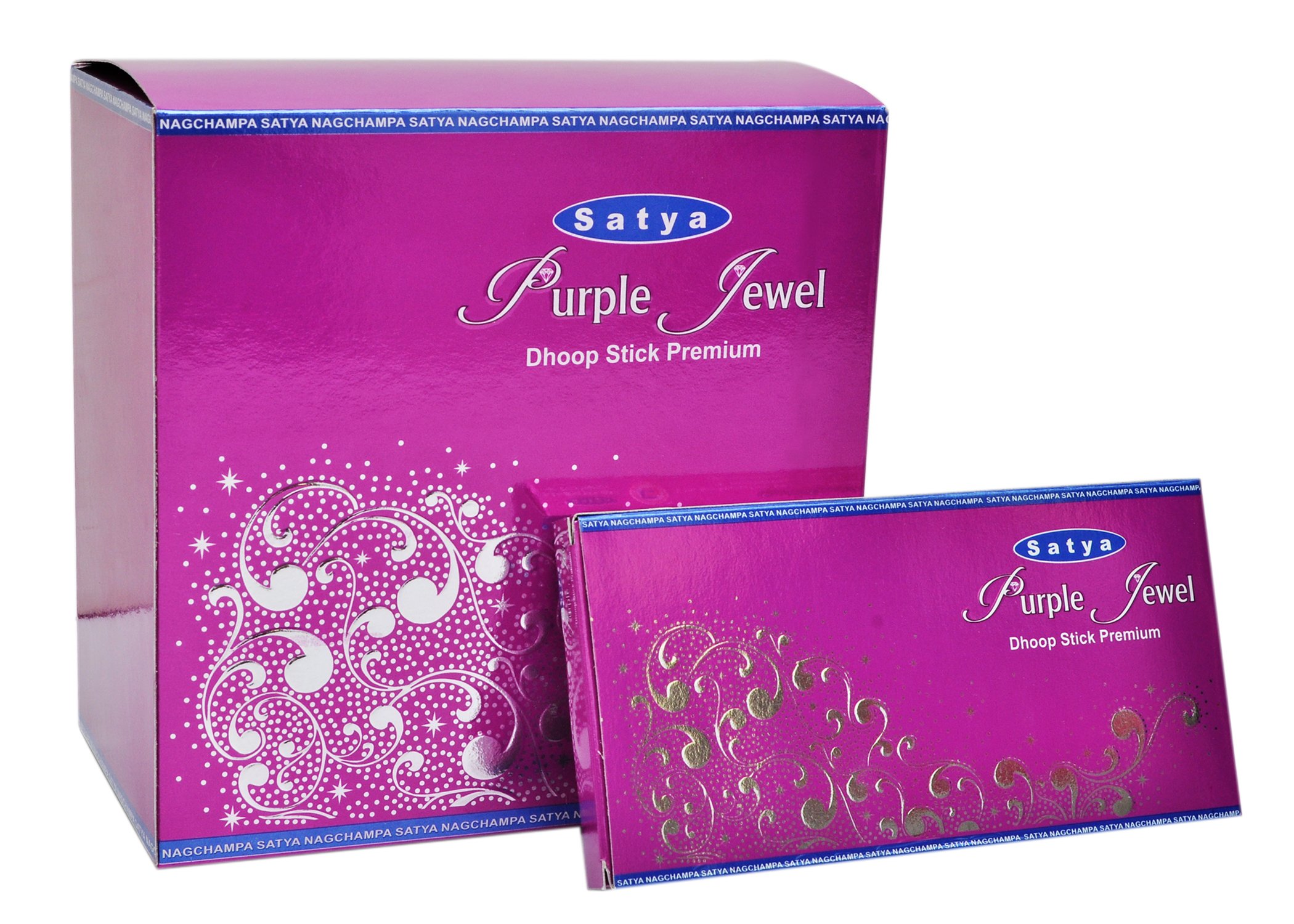 SATYA Purple Jewel DHOOP Sticks (B013I2TU34) Amazon Price History, Amazon Price Tracker