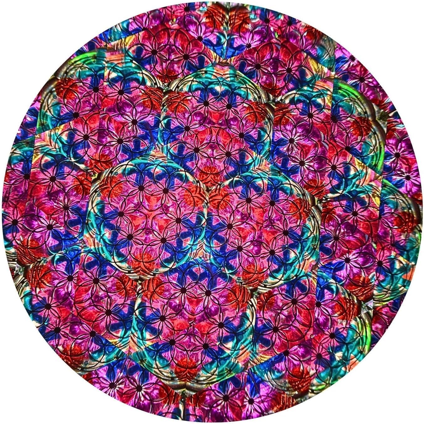 ROORKEE INSTRUMENTS (INDIA) A NAUTICAL REPRODUCTION HOUSE Brass Kaleidoscope with Detachable Pattern Wheels – Displayed on Wooden Stand – Inventive Gift for Creative Minds