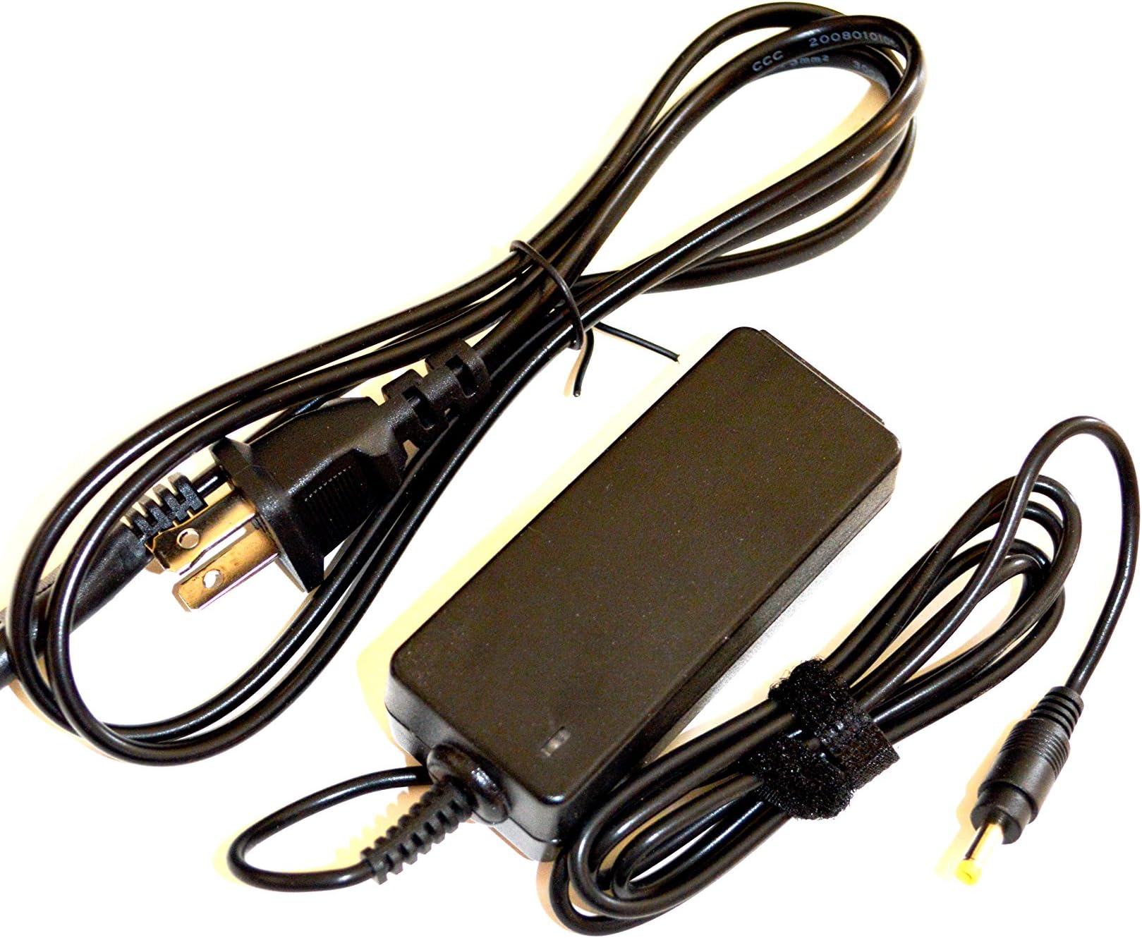 Ac Adapter Charger replacement for Toshiba Thrive AT105-T1016G AT105-T1032 AT105-T1032G Toshiba Thrive PDA01U-00101F PDA01U-00201F Tablet Laptop Notebook Battery Power Supply Cord Plug (1 Free Usmart Euro Plug Travel Attachment with your Order)