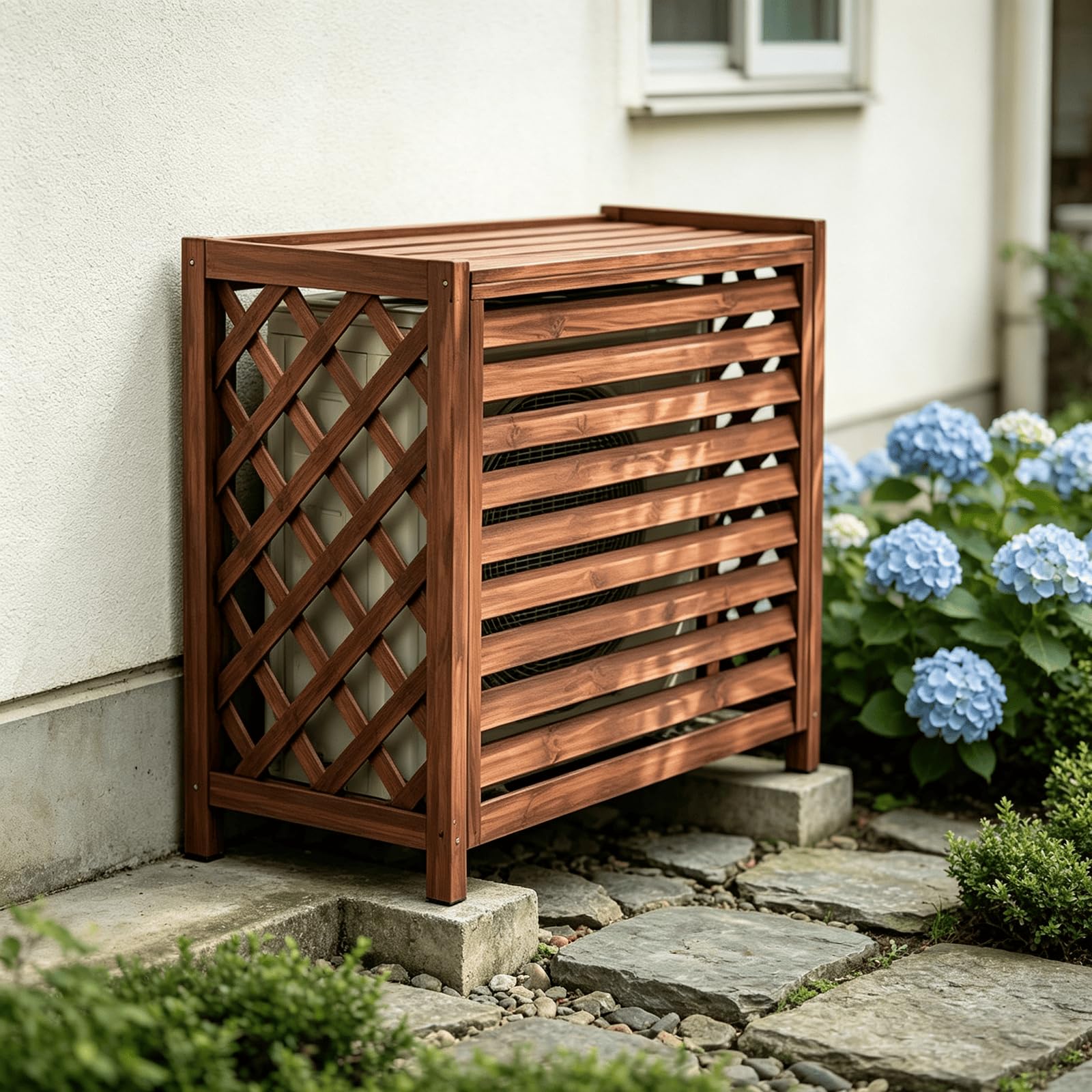 Brise Vue Pompe a Chaleur Cache Climatiseur Balcon