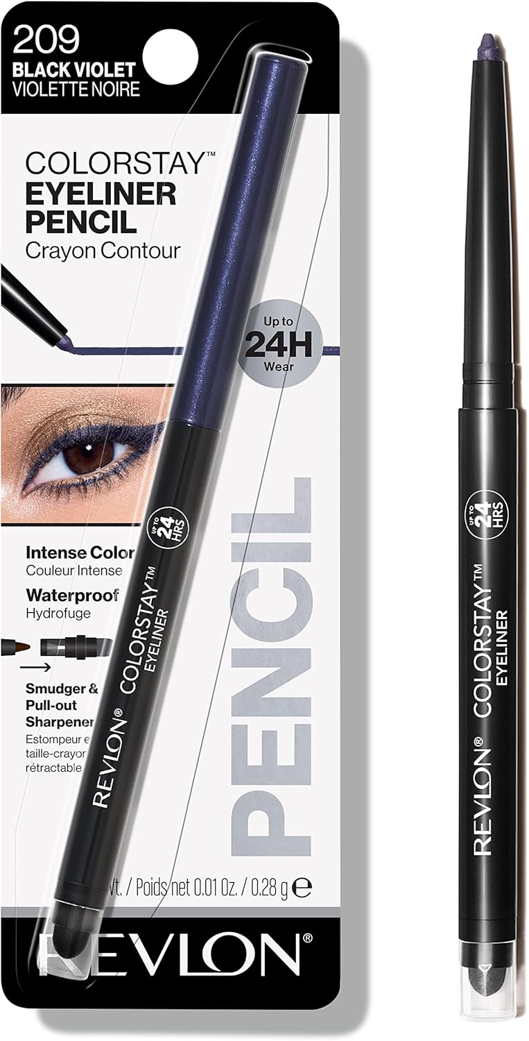Revlon Colorstay Eye Liner Pencil, Black Violet 209 Amazon.de Kosmetik