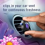 Désodorisant d'air Febreze Auto, clip de ventilation automobile anti-odeur, accessoires de voiture parfumés, longue durée pour odeurs fortes, parfum Gain Moonlight Breeze, 3 unités