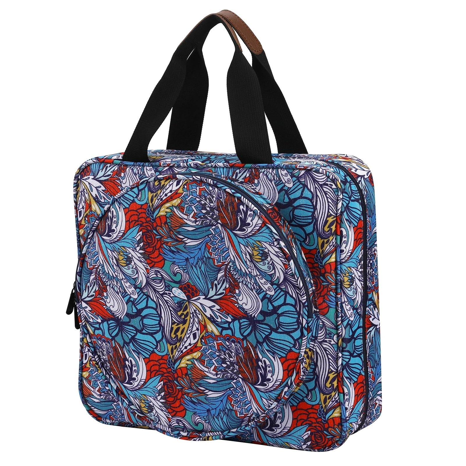ZWCSHUU Sewing Organizer Bag Vintage Yarn Storage Bag Embroidery Knitting Tote Bags Crochet Needle for Sewing Accessories