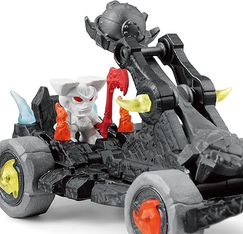 Miniatura 7 de Schleich Eldrador Creatures - Figura de acción de juguetes para niños y niñas, juego de camión de catapulta con mini criaturas, a partir de 7 años