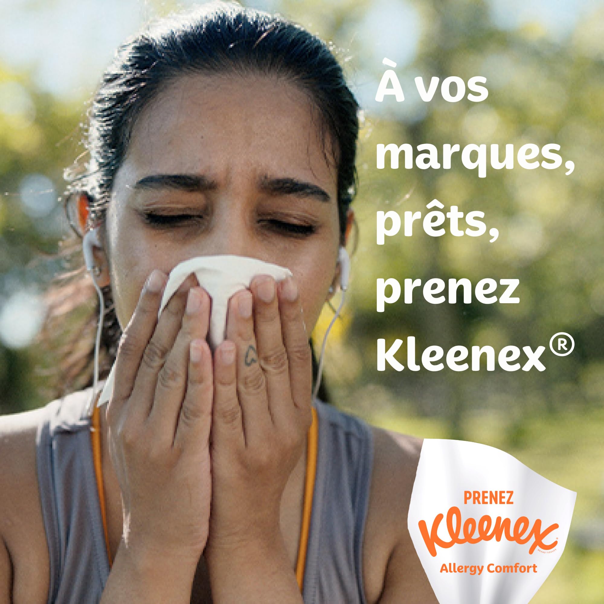 KLEENEX - Mouchoirs boîte Allergy Comfort (12 boîtes de 56 mouchoirs) - apporte un plus grand confort en cas de symptômes d’allergie - Fabriqué en France