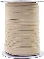 Vista 143 de Cinta bies de doble pliegue para costura, encuadernación, dobladillo, ribetes, parches; por Mandala Crafts.