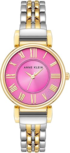 Miniatura 44 de Anne Klein - Reloj de pulsera para mujer dorado, borgoña, dorado rosa (Burgundy/Rose Gold),Oro,Dorado/Negro,Oro/rosa rubor,Dorado