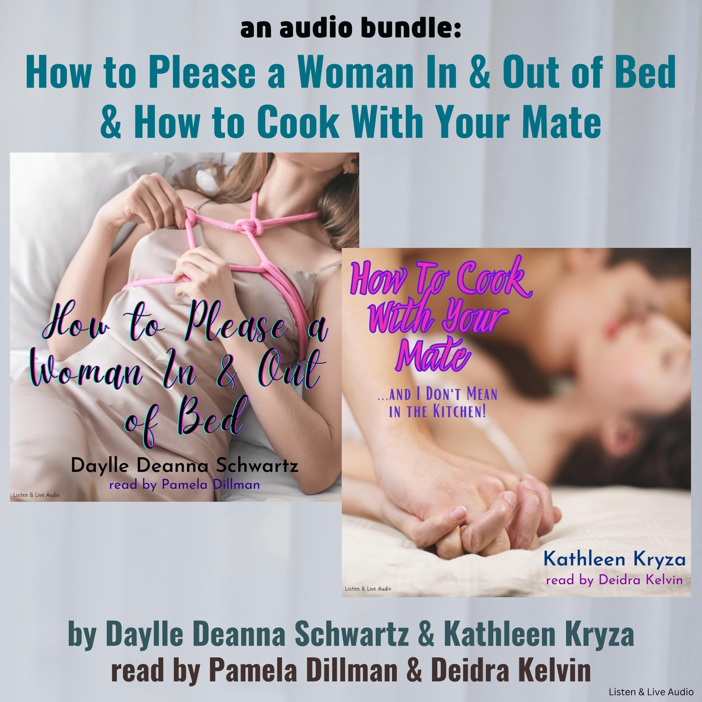 An Audio Bundle: How to Please a Woman in and Out of Bed & How to Cook with Your Mate