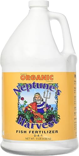 Fertilizante hidrolizado de pescado 2-4-1 Peso neto. 9lb