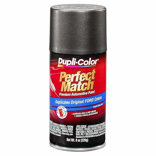 Dupli-Color Perfect Match Premium Automotive Paint, Ingot Silver Metallic, 8 oz