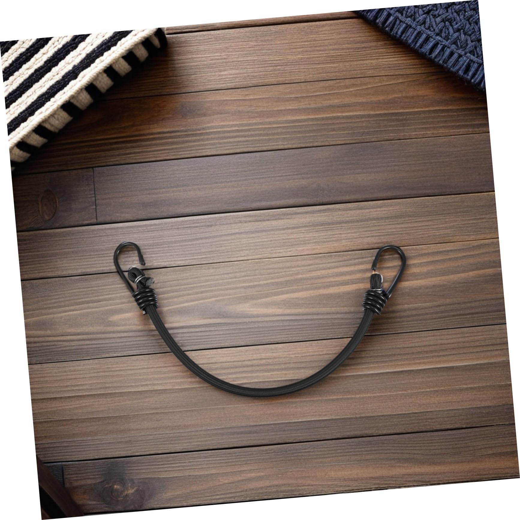 Hemobllo 6 Pezzi Corde Elastiche con Ganci Resistenti Leggere e Impermeabili per Bagagli Bici Tende Campeggio e Carico Esterno Multiuso e Facili da Installare