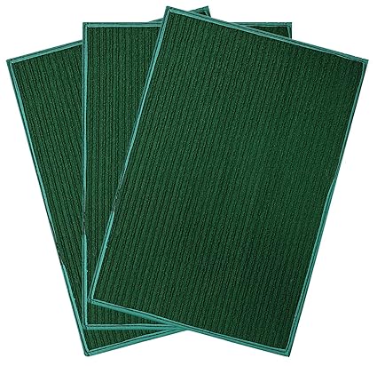 Fun Homes Microfiber Anti Slip 3 Pieces Door Mat 14